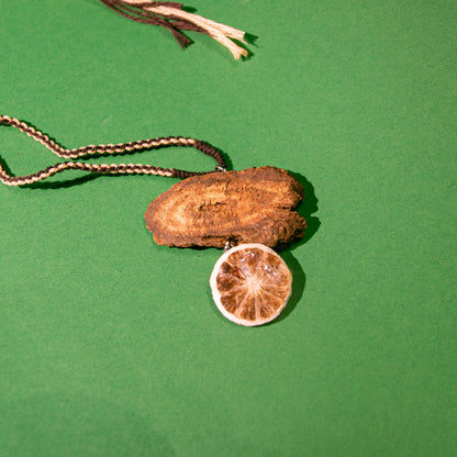 [Da Huang&Qing Ning] Handcrafted Chinese Herbal Pendant Necklace