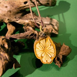 "HONG HUA TENG“ Vine Necklace, Hand-Made Natural Materials, 925 silver joint - Image 2