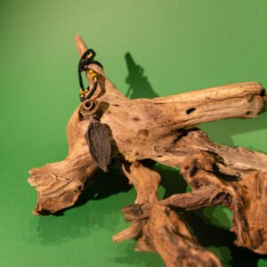 "Hou Po"&"He Shou Wu" Necklace, Hand-Made Natural Materials, 925 silver joint - Image 2